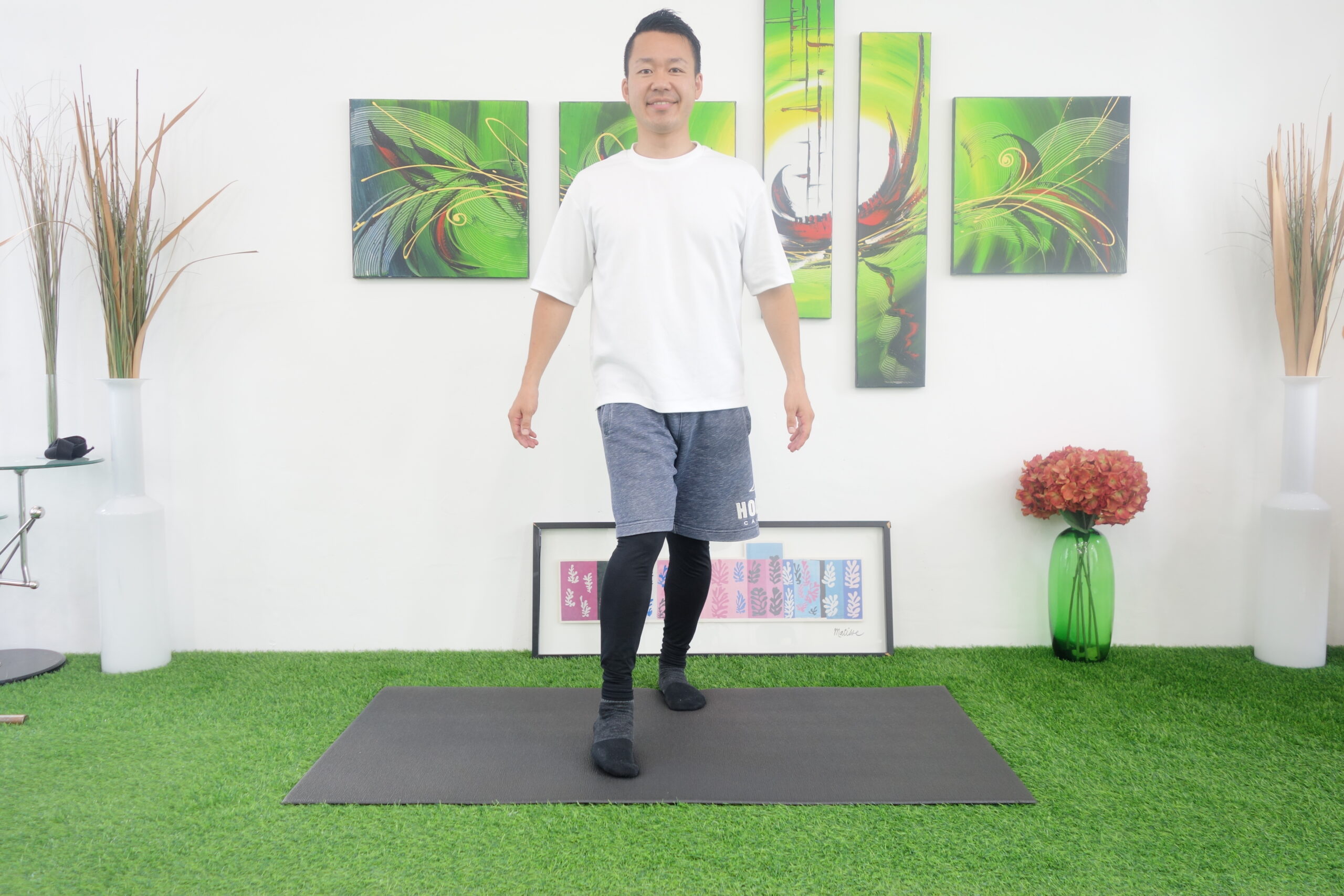 足の内側に体重が乗る歩き方