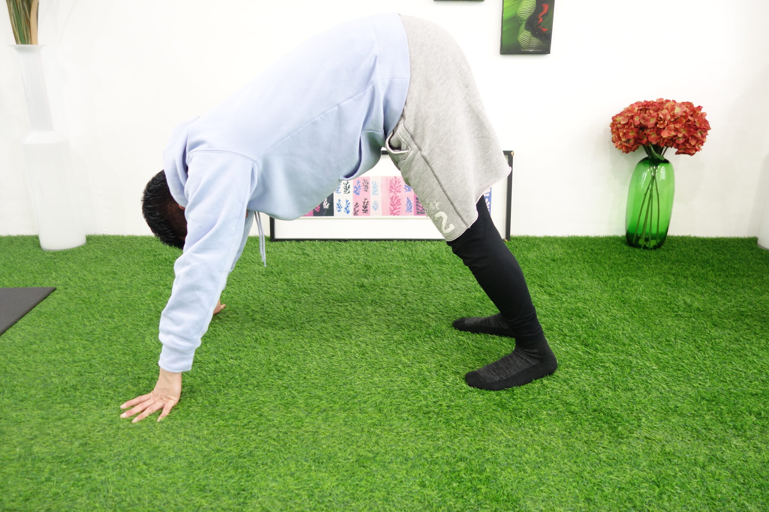 山型ストレッチング
